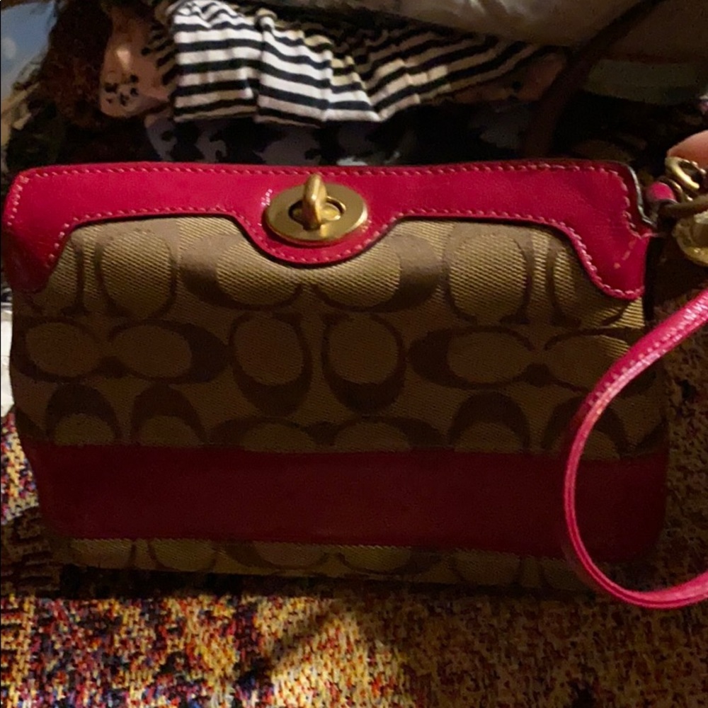 Coach wristlet
